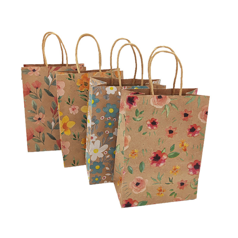 Wedding Supply Shops - 12/24 шт., крафт-бумага, цветочные подарочные пакеты
