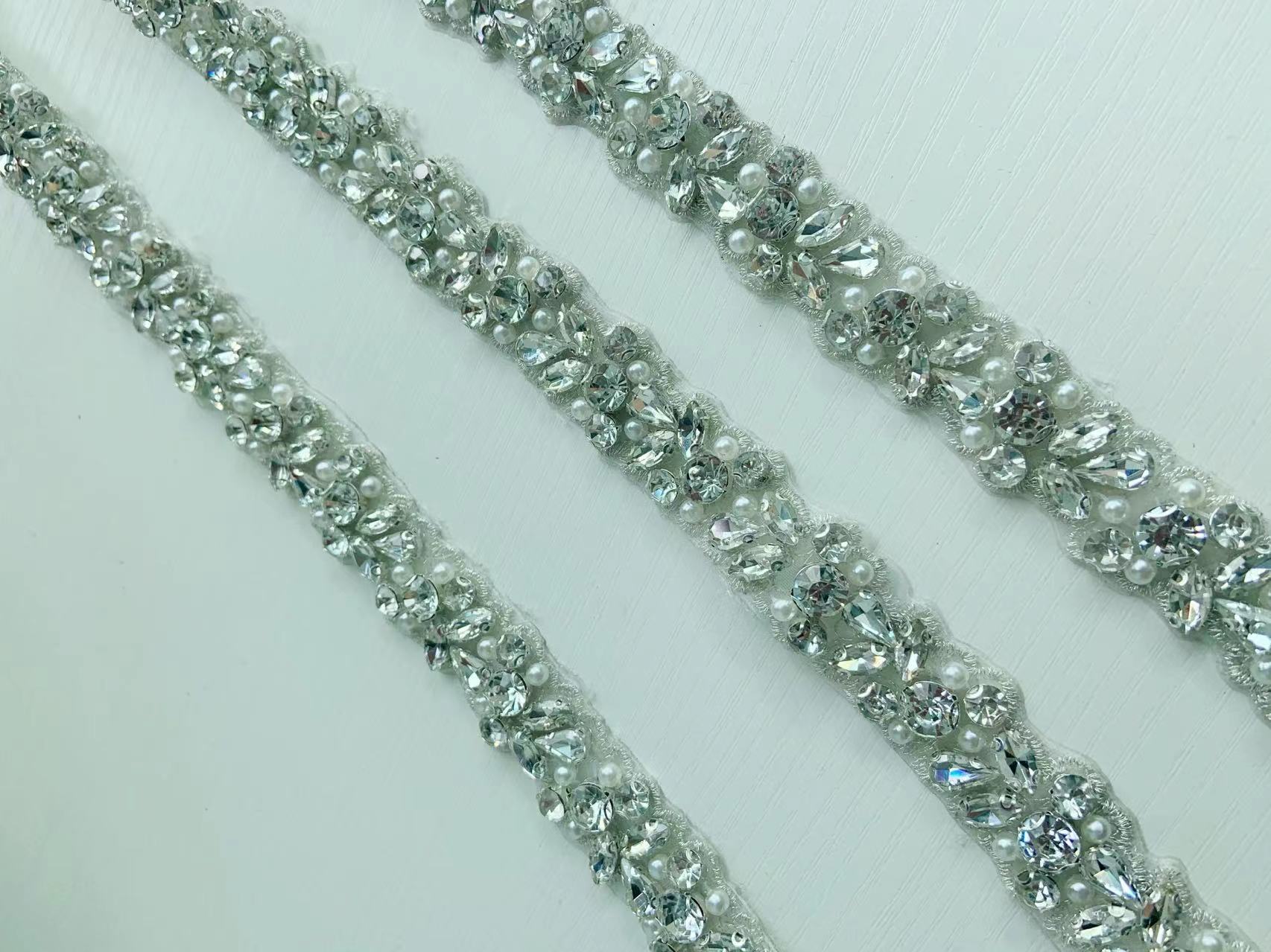 1 ярд/5 ярдов, серебряная лент – обзор и цена Bridal Sash Ribbon