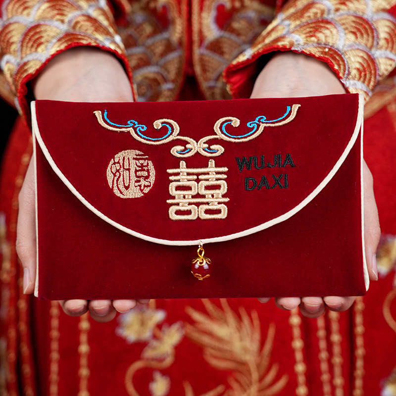 1 шт. Новогодний красный конве – обзор и цена Wedding Envelopes