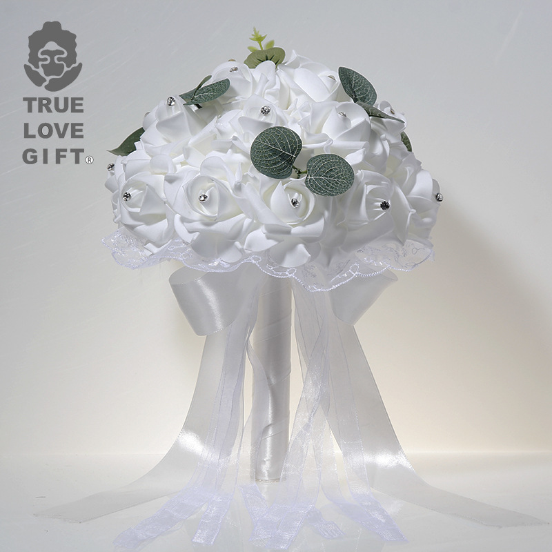 1 шт. свадебный ручной букет н – обзор и цена Wedding Ceremony Supply