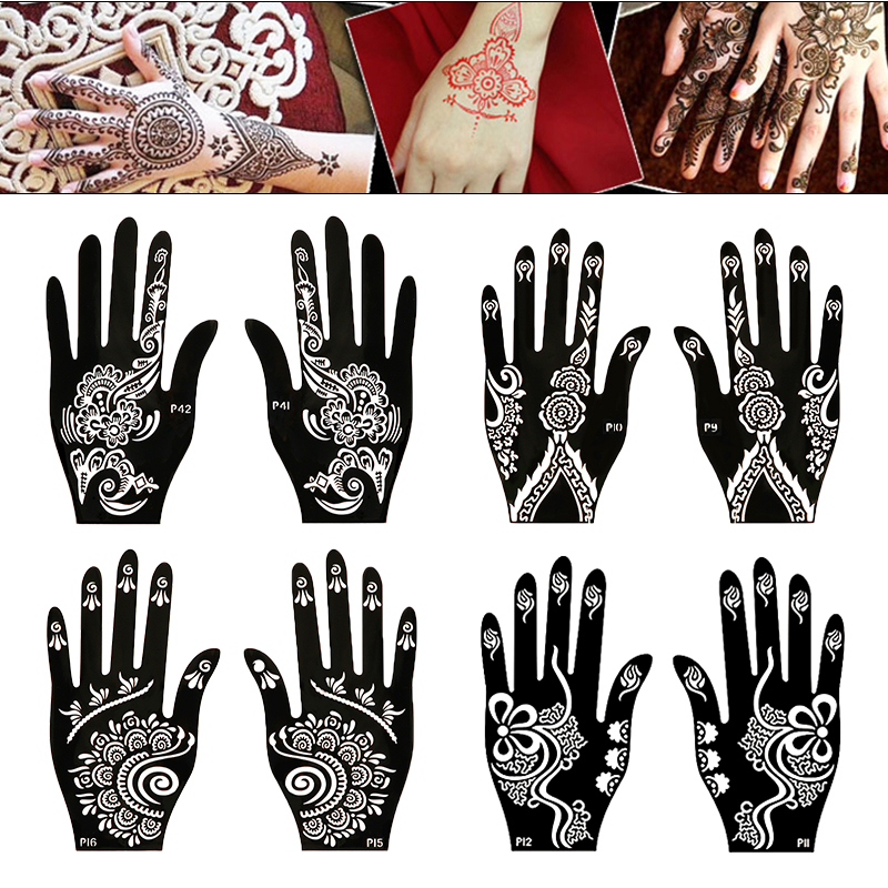 Трафареты для татуировок с хно – обзор и цена Indian Wedding Supply