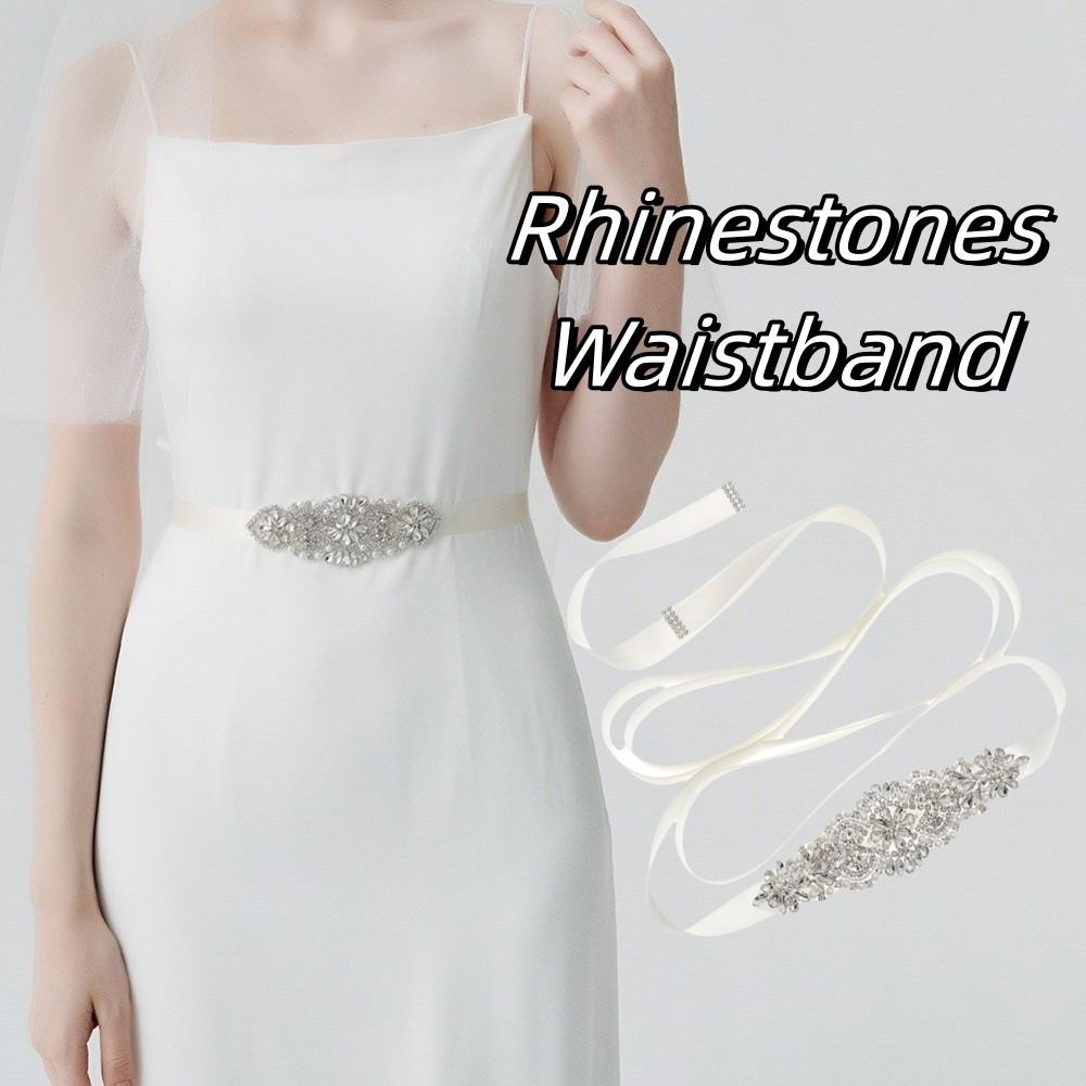 Модный длинный свадебный пояс- – обзор и цена Bridal Sash Ribbon