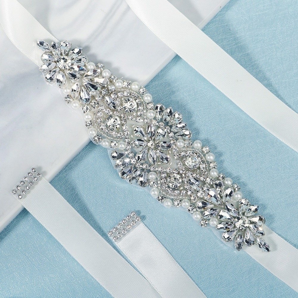 Модный длинный свадебный пояс- – обзор и цена Bridal Sash Ribbon