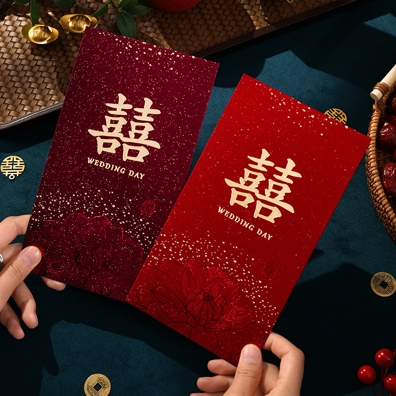 Красный конверт для свадьбы, к – обзор и цена Wedding Envelopes