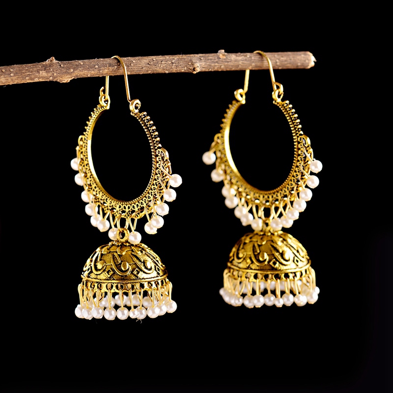 Новые индийские украшения Jhum – обзор и цена Indian Wedding Supply