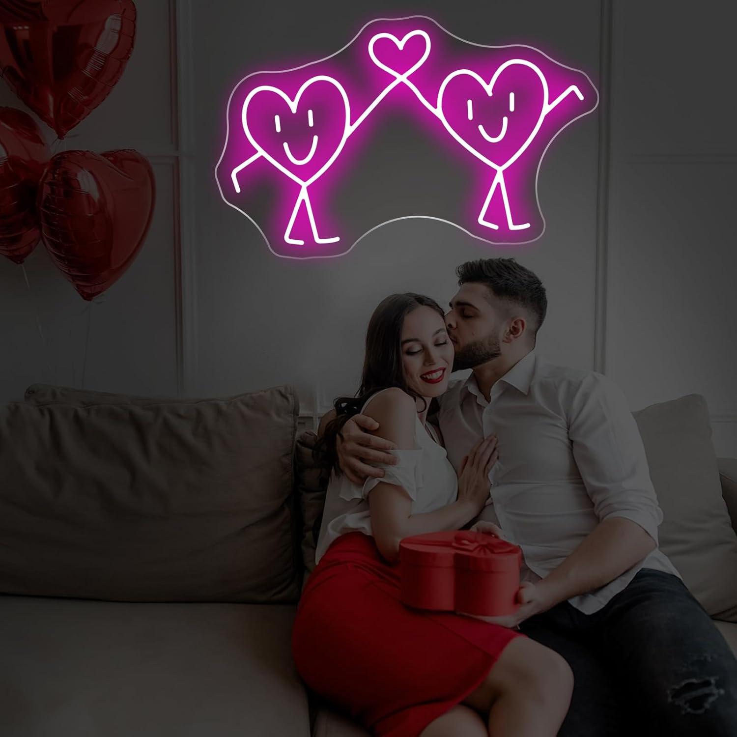 Неоновая вывеска с надписью «Л – обзор и цена Wedding Shop