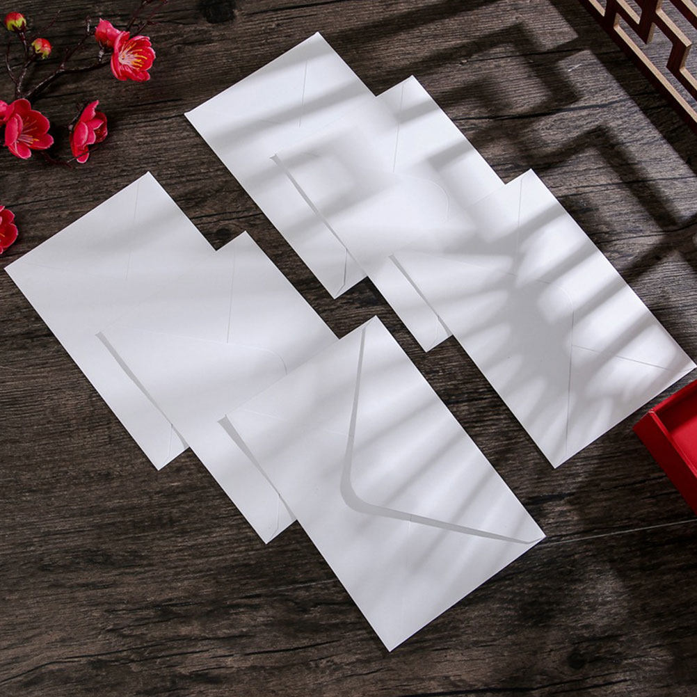 50 шт. белых конвертов формата – обзор и цена Wedding Envelopes