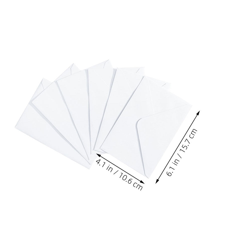 50 шт. белых конвертов формата – обзор и цена Wedding Envelopes