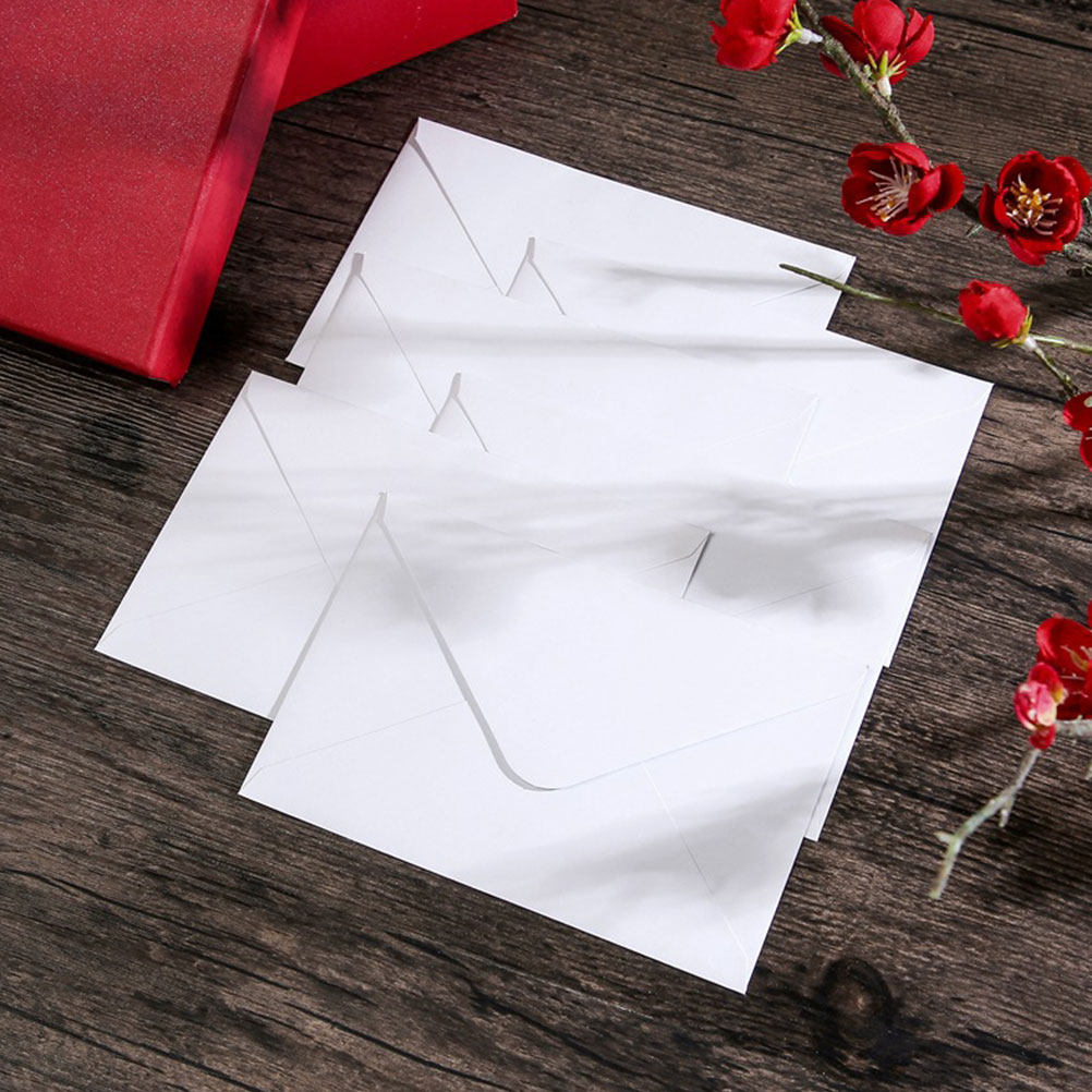 50 шт. белых конвертов формата – обзор и цена Wedding Envelopes