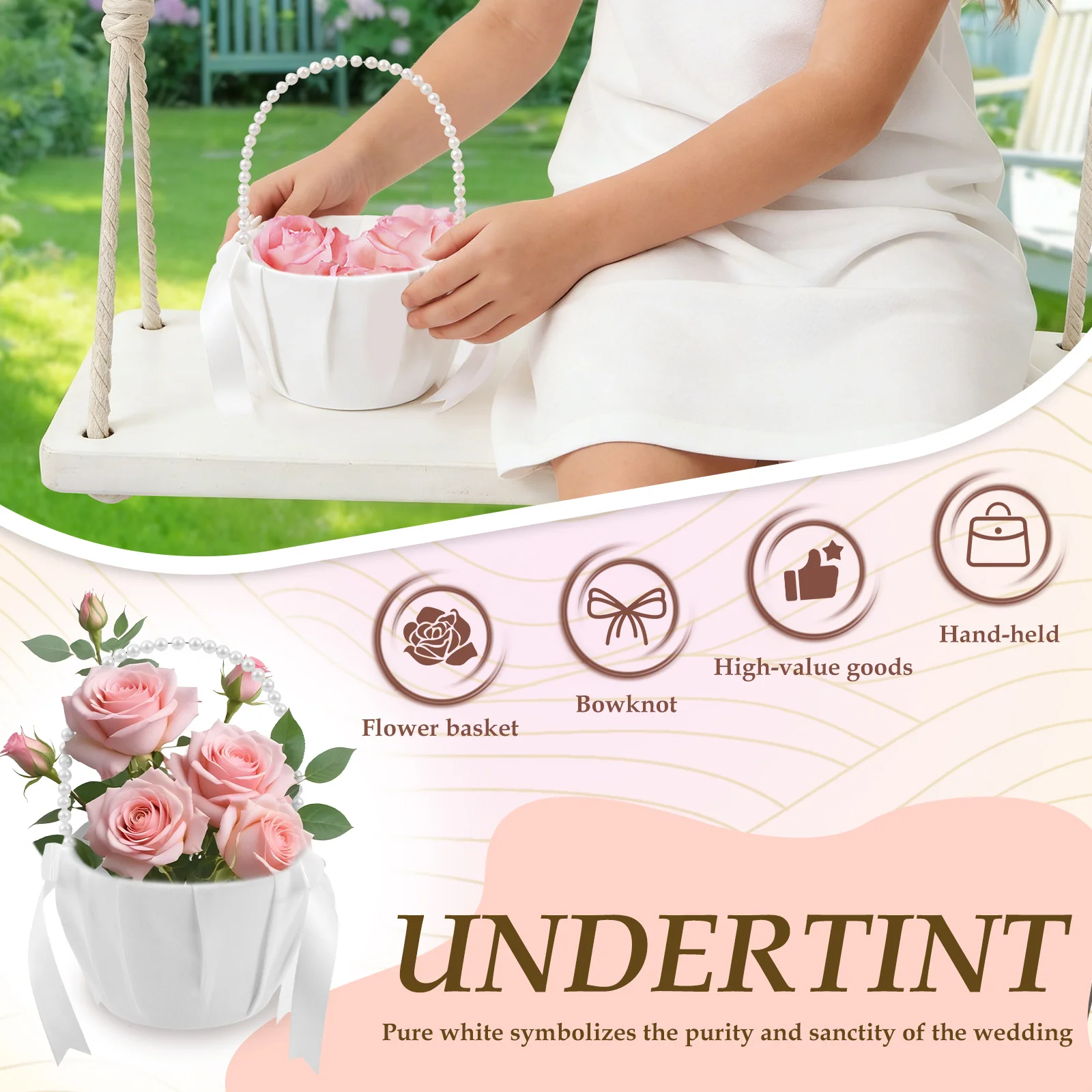 2 шт. свадебные корзинки для ц – обзор и цена Wedding Ceremony Supply