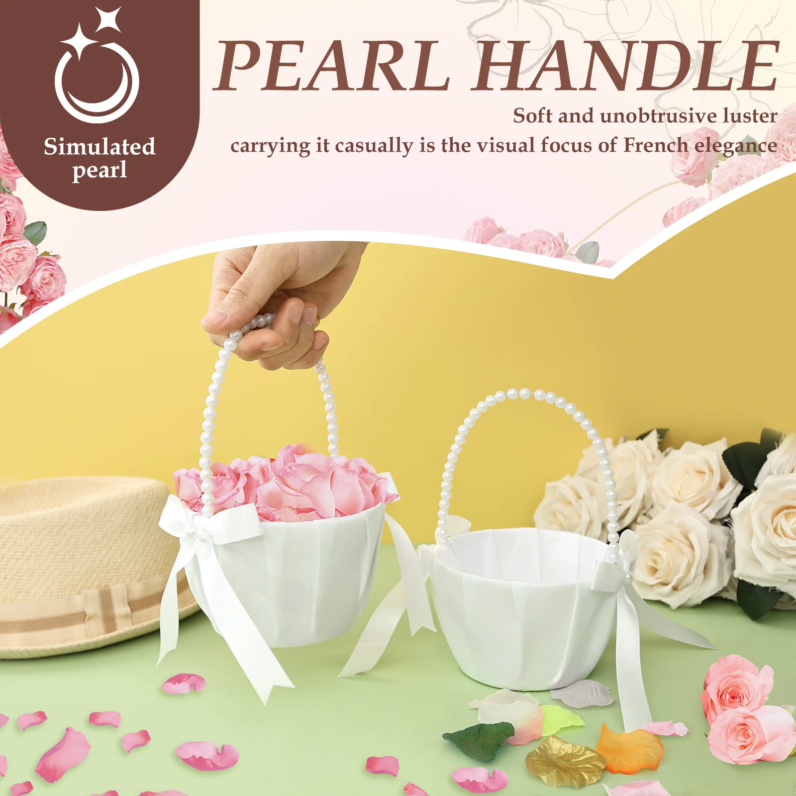 2 шт. свадебные корзинки для ц – обзор и цена Wedding Ceremony Supply