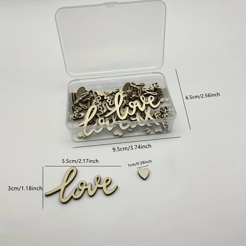 Набор из 120 шт., деревянные к – обзор и цена Wedding Ceremony Supply