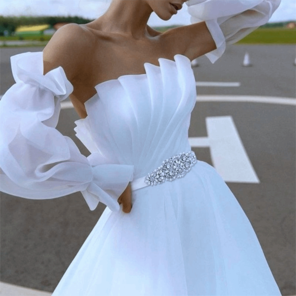 Модный свадебный пояс-лента се – обзор и цена Bridal Sash Ribbon