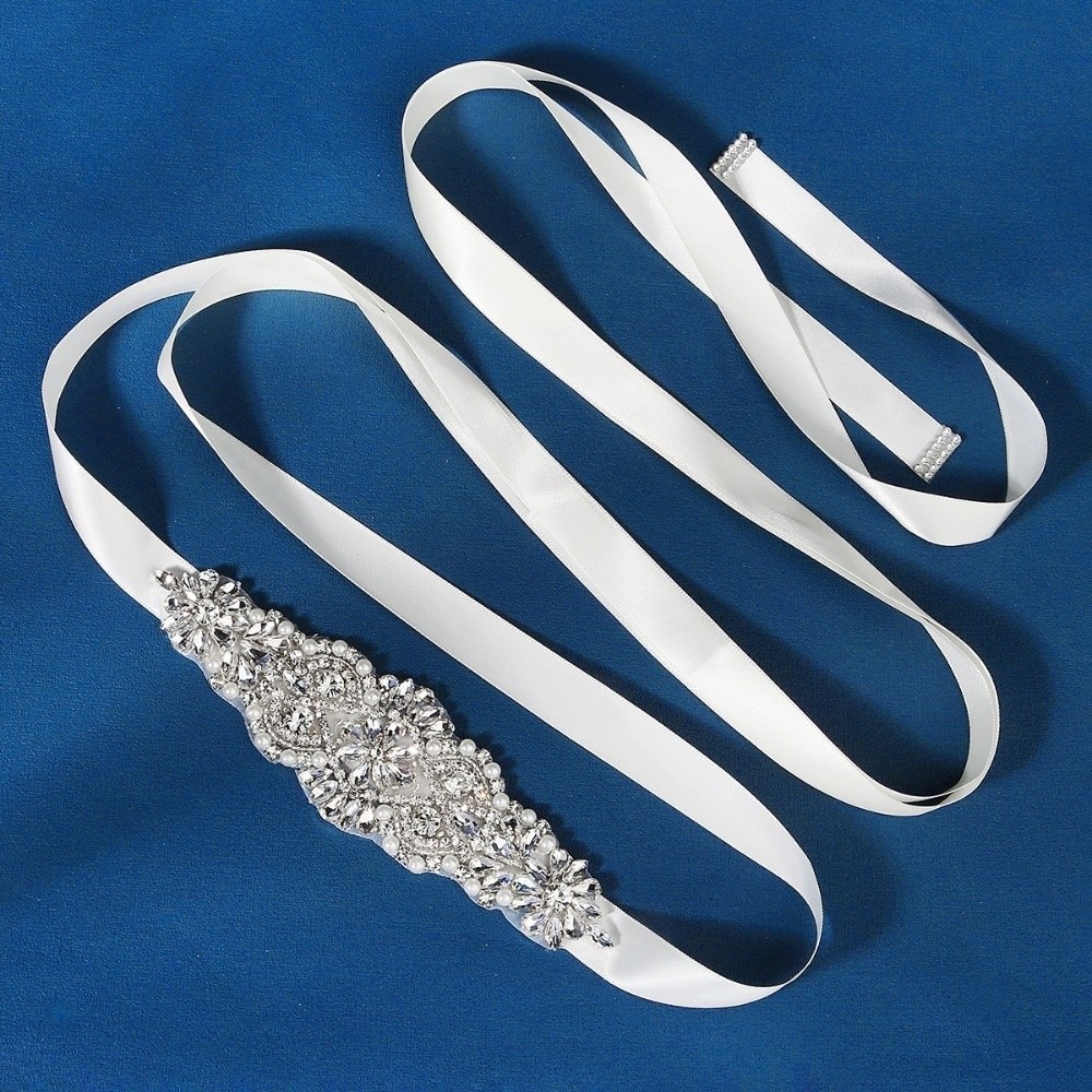 Модный свадебный пояс-лента в  – обзор и цена Bridal Sash Ribbon
