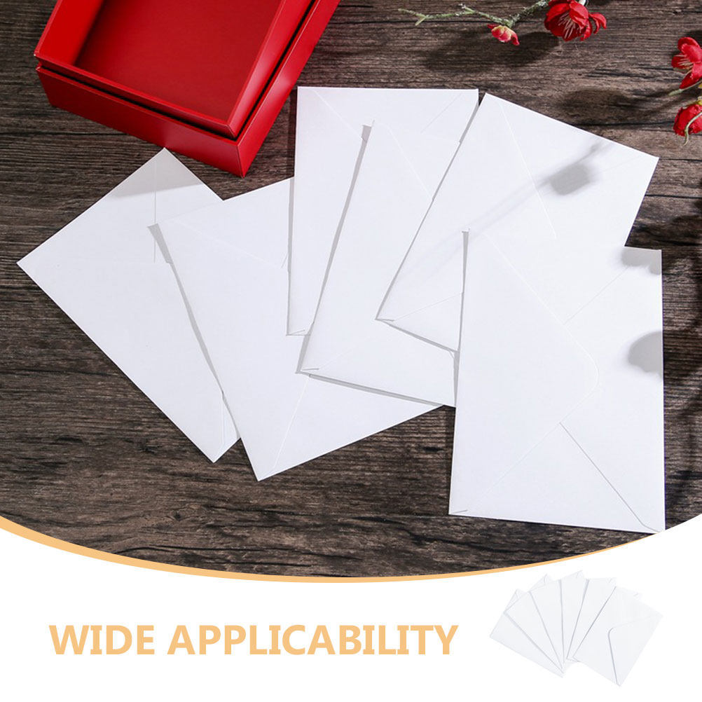 50 шт. белых конвертов из плот – обзор и цена Wedding Envelopes